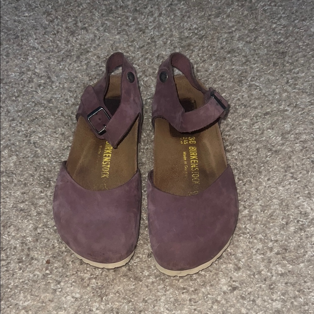 Birkenstock Women's Purple Mary Jane Shoes
